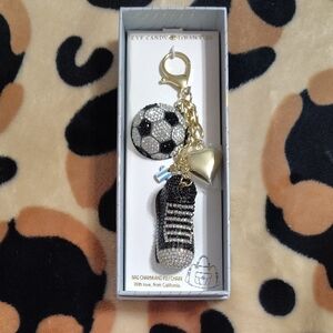 Eye Candy Black and Gold Key & Card Holder